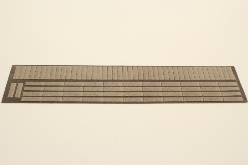 H0 1:87 Rechteck Platten Straße Beton